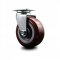 Service Caster 5 Inch Poly on Polyolefin Wheel Swivel Caster with Roller Bearing SCC-20S520-PPUR